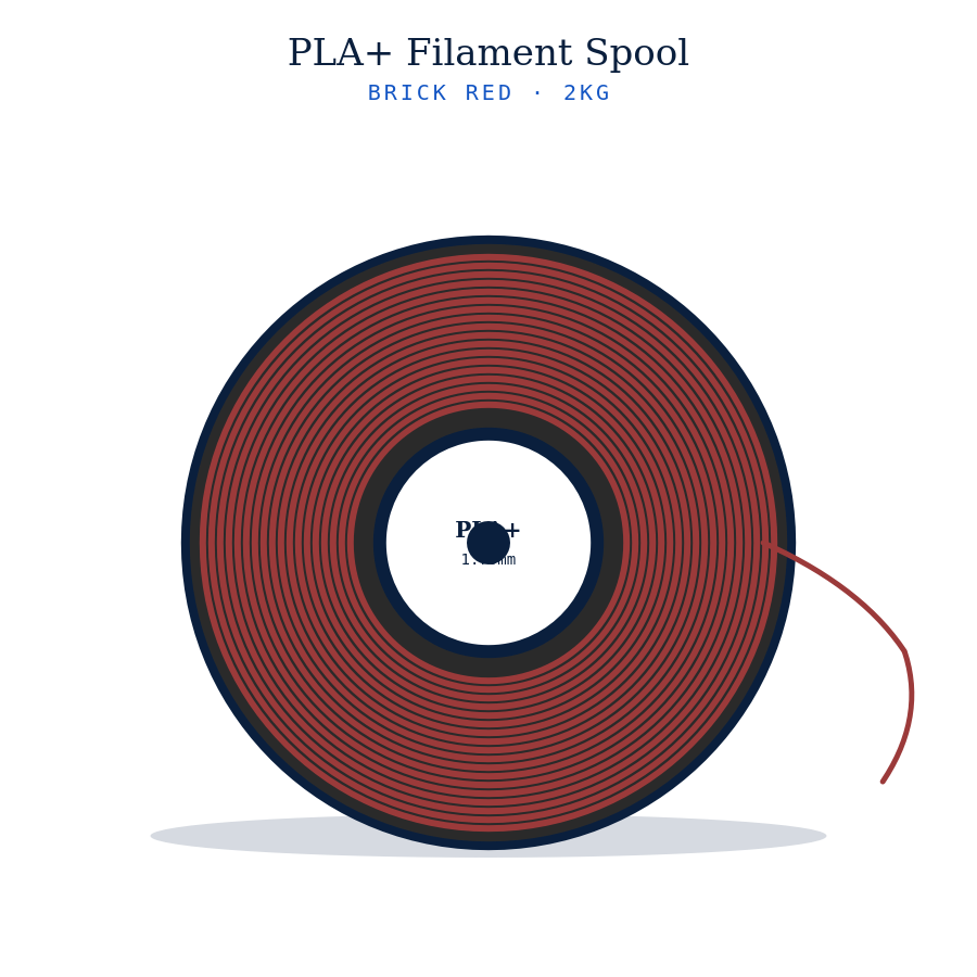 PLA+ Filament Spool (1.75mm)