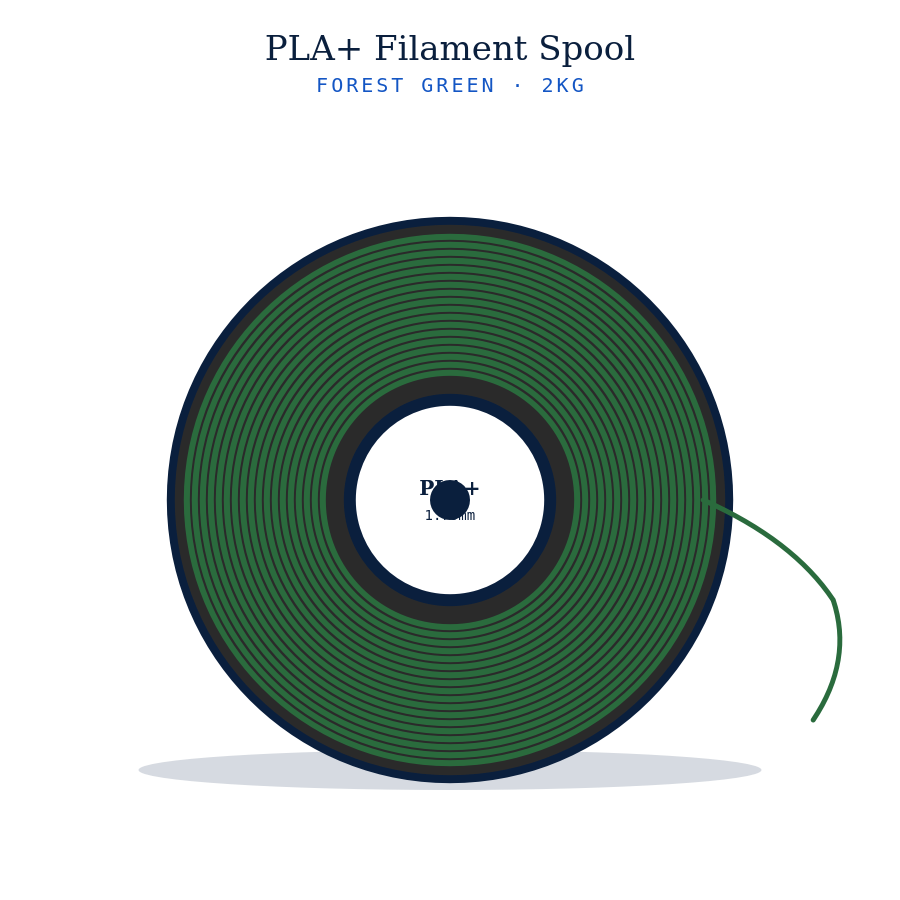 PLA+ Filament Spool (1.75mm)