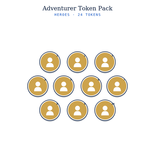 Adventurer Token Pack
