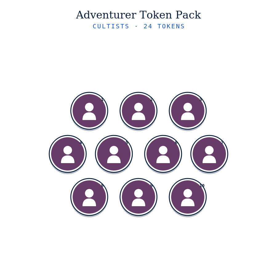 Adventurer Token Pack