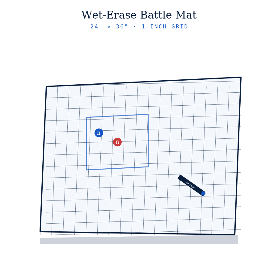 Wet-Erase Battle Mat (24x36)